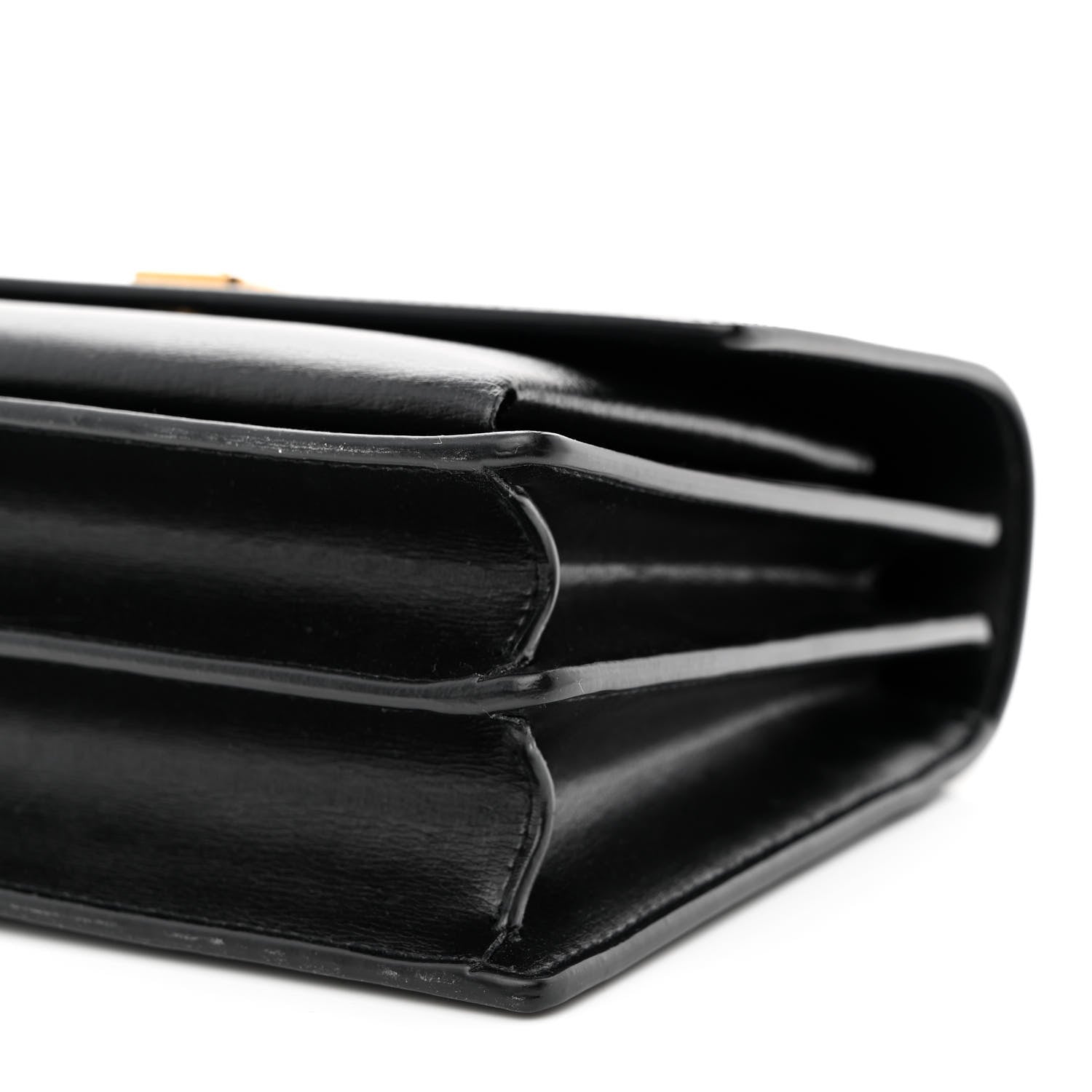 Saint Laurent Calfskin Medium Monogram Sunset Black 10 of 11