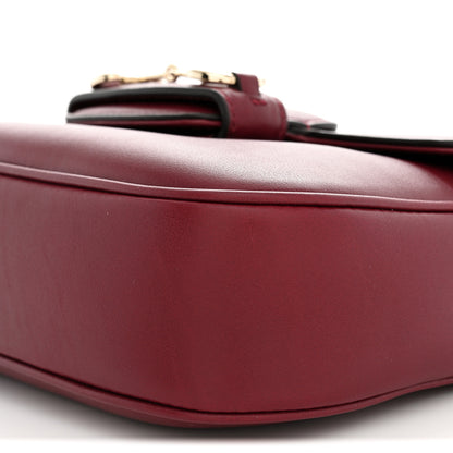 Gucci Arabella Calfskin Horsebit 1955 Shoulder Bag Rosso Ancora 10 of 10
