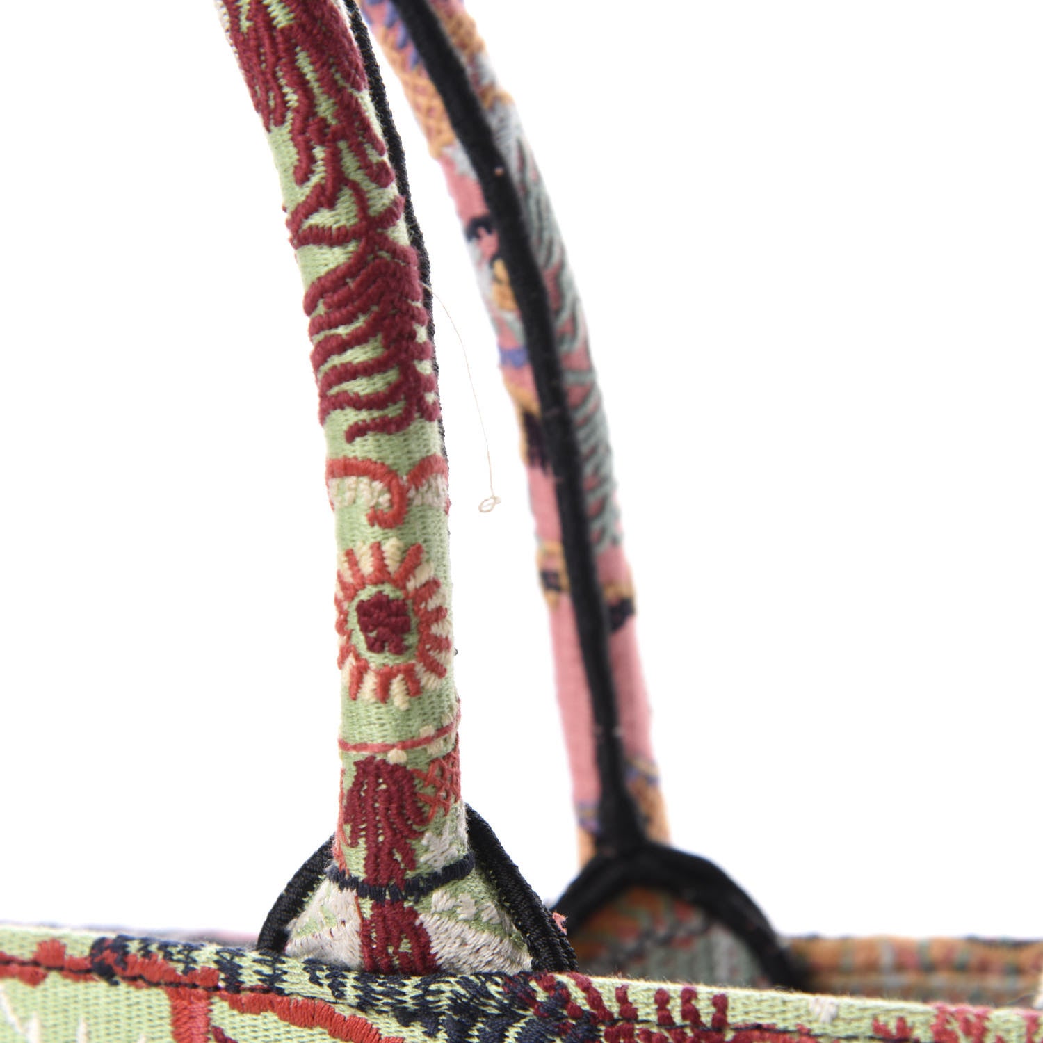 Christian Dior Canvas Embroidered Large In Lights Book Tote Multicolor 8 of 11