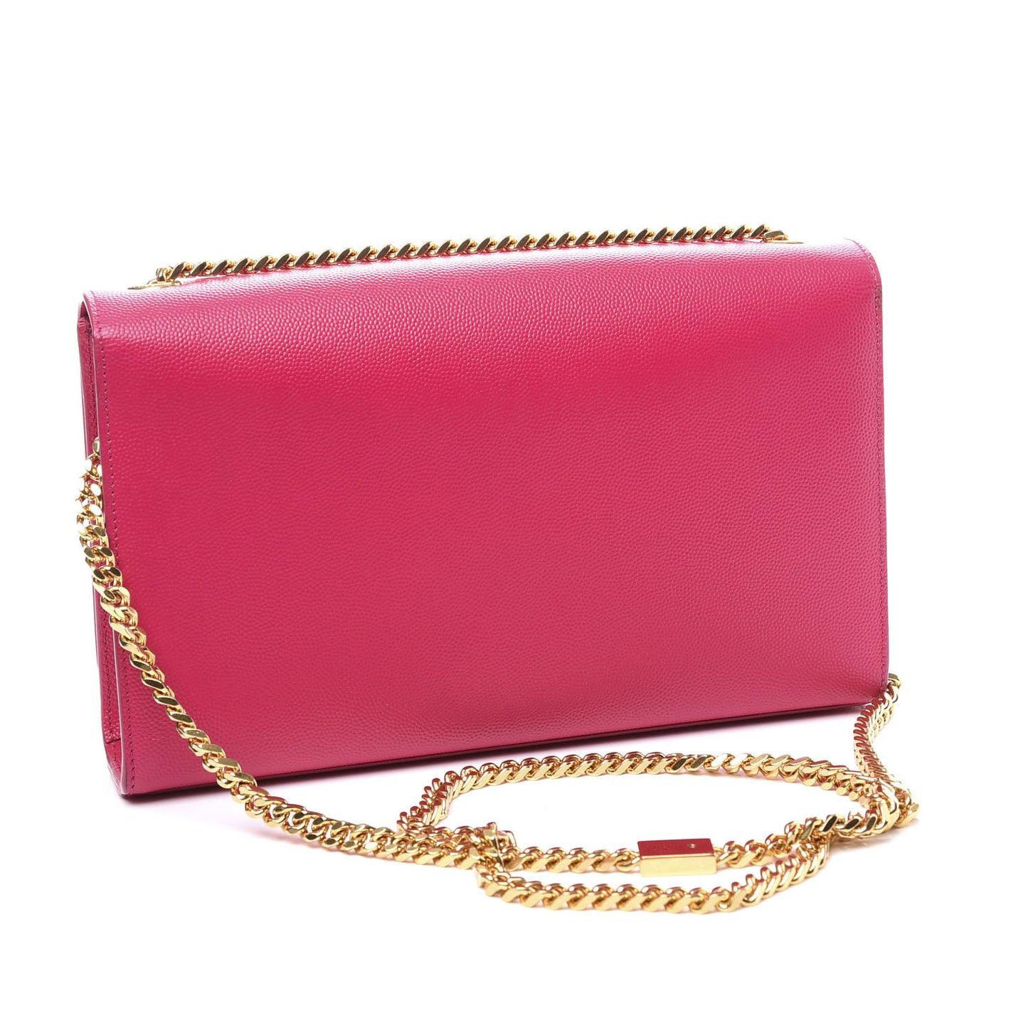 Grain De Poudre Medium Monogram Kate Satchel Lipstick Fuchsia