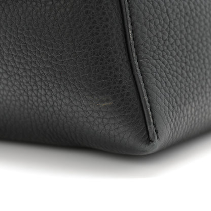 The Row Grained Calfskin Medium N/S Park Tote Black 11 of 12