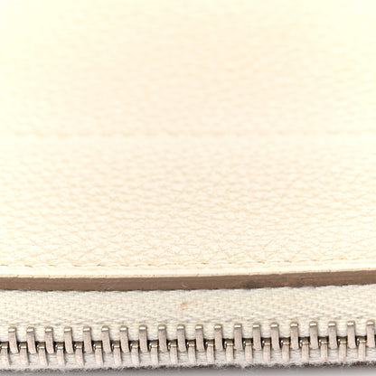 Hermes Togo Medium Bazar Pouch Craie 8 of 9