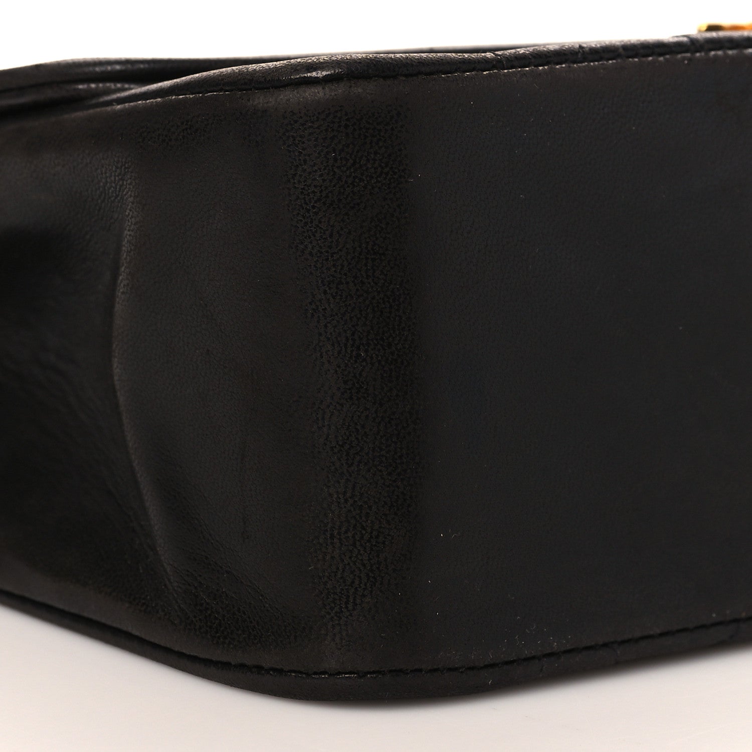 Chanel Lambskin Quilted Small Single Flap Black 10 of 12