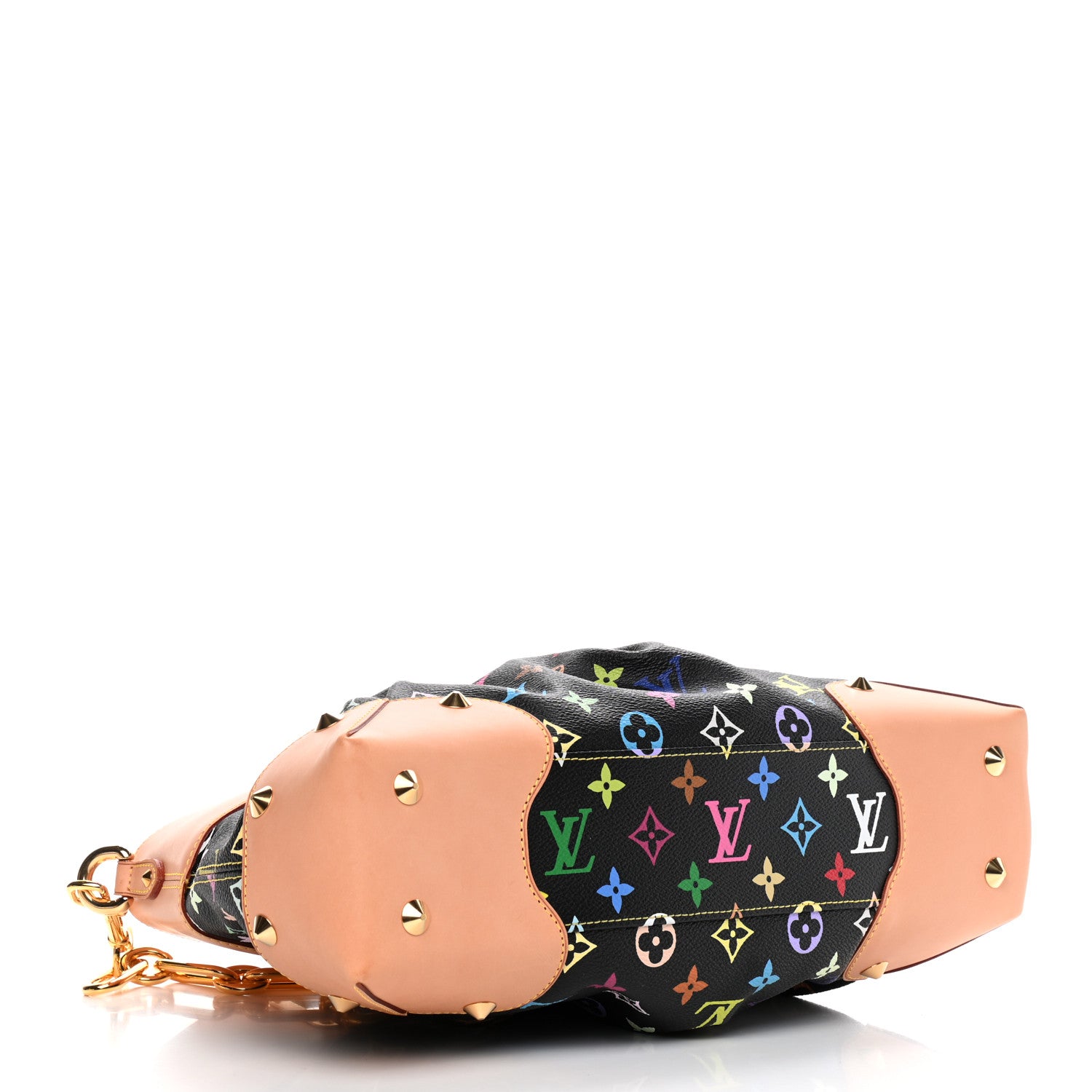 Louis Vuitton Monogram Multicolor Judy MM Black 4 of 7