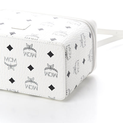 MCM Visetos Vanity Case White 8 of 8