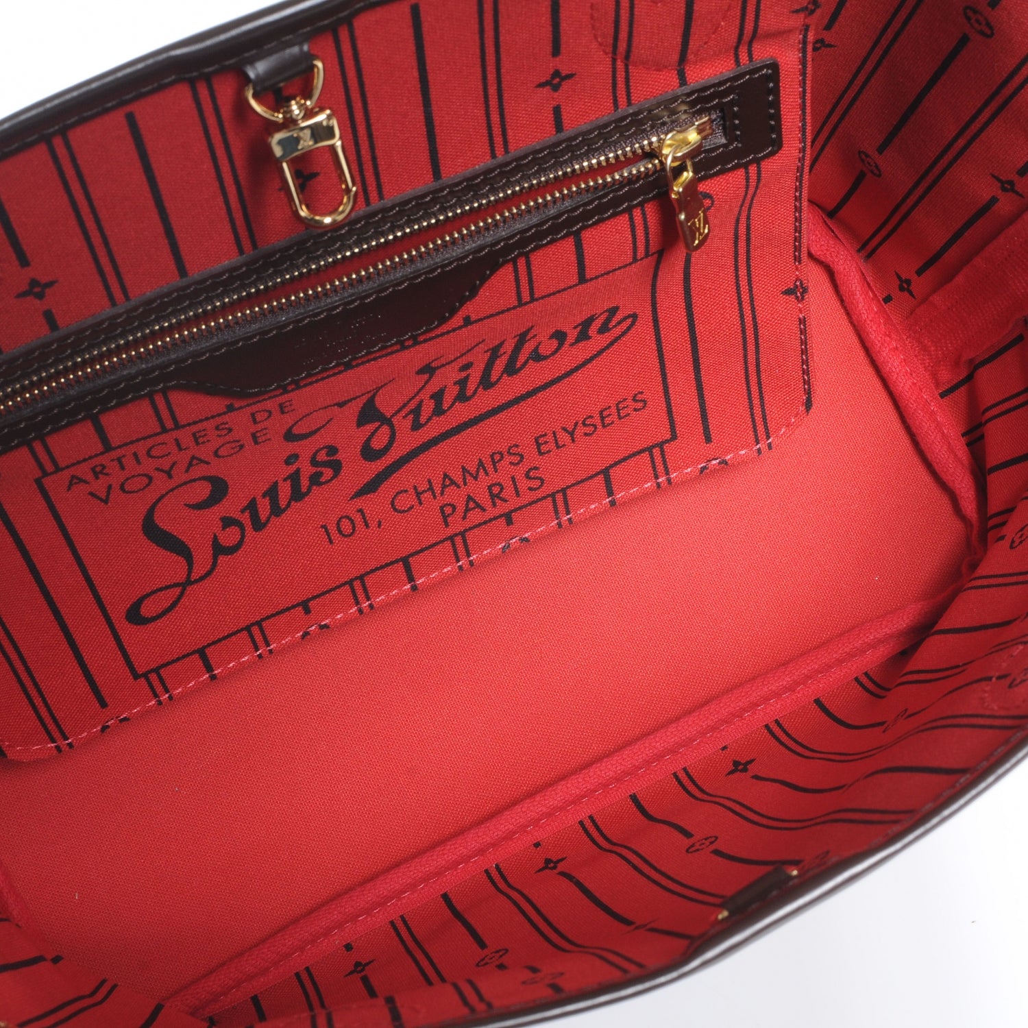 Louis Vuitton Damier Ebene Neverfull PM 6 of 8