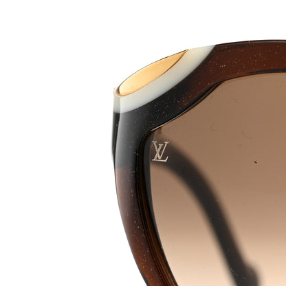 Louis Vuitton Ivy Cat Sunglasses Z0748W Brown 7 of 7