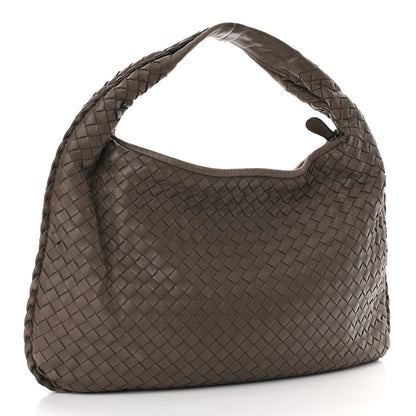 Bottega Veneta Nappa Intrecciato Medium Veneta Hobo Shadow 2 of 13