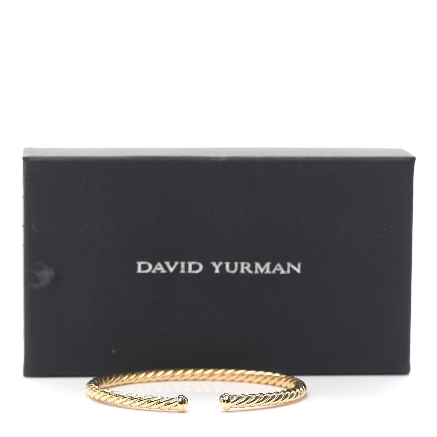 18K Yellow Gold 4mm Cablespira Bracelet