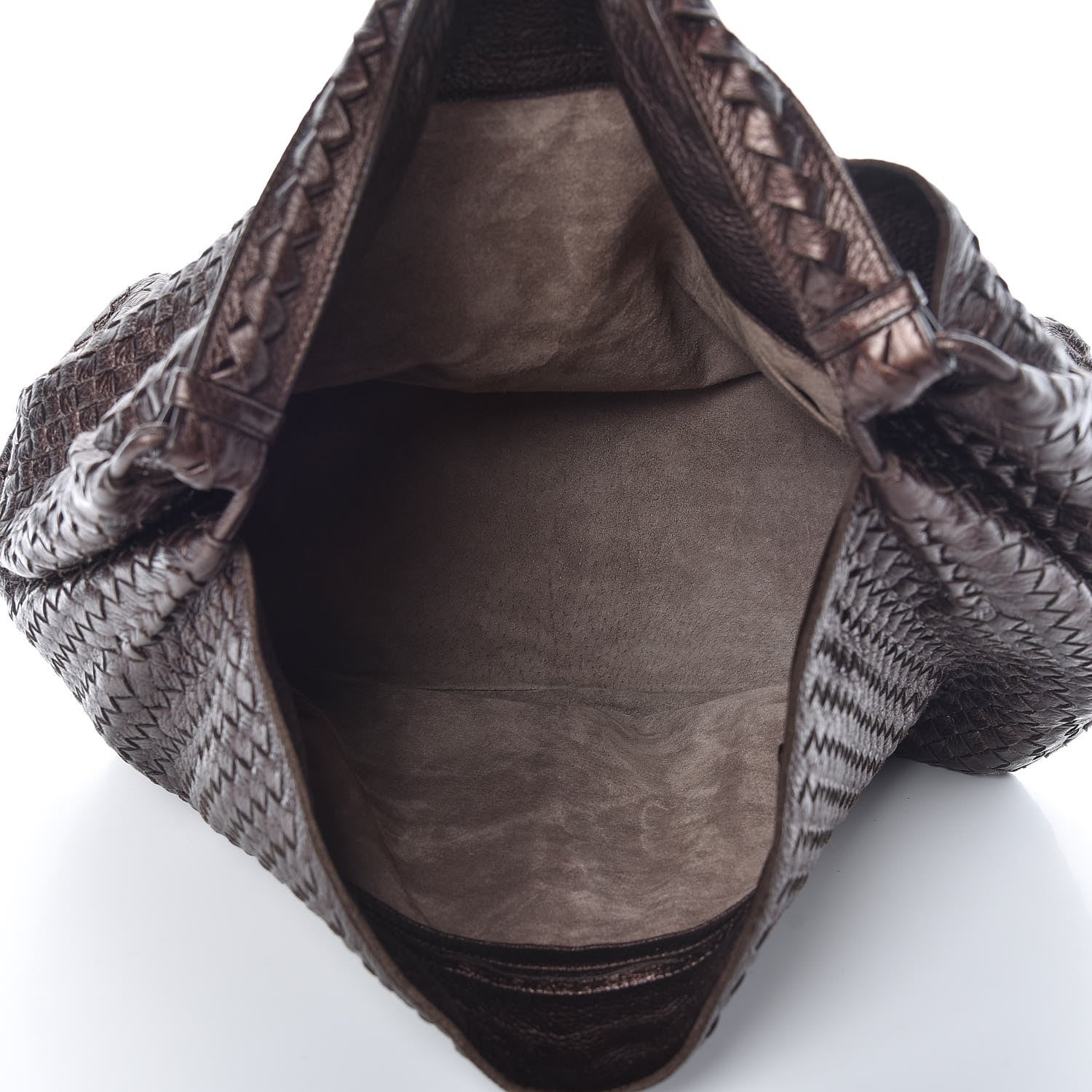 Bottega Veneta Cervo Intrecciato Shoulder Bag Brown 5 of 12