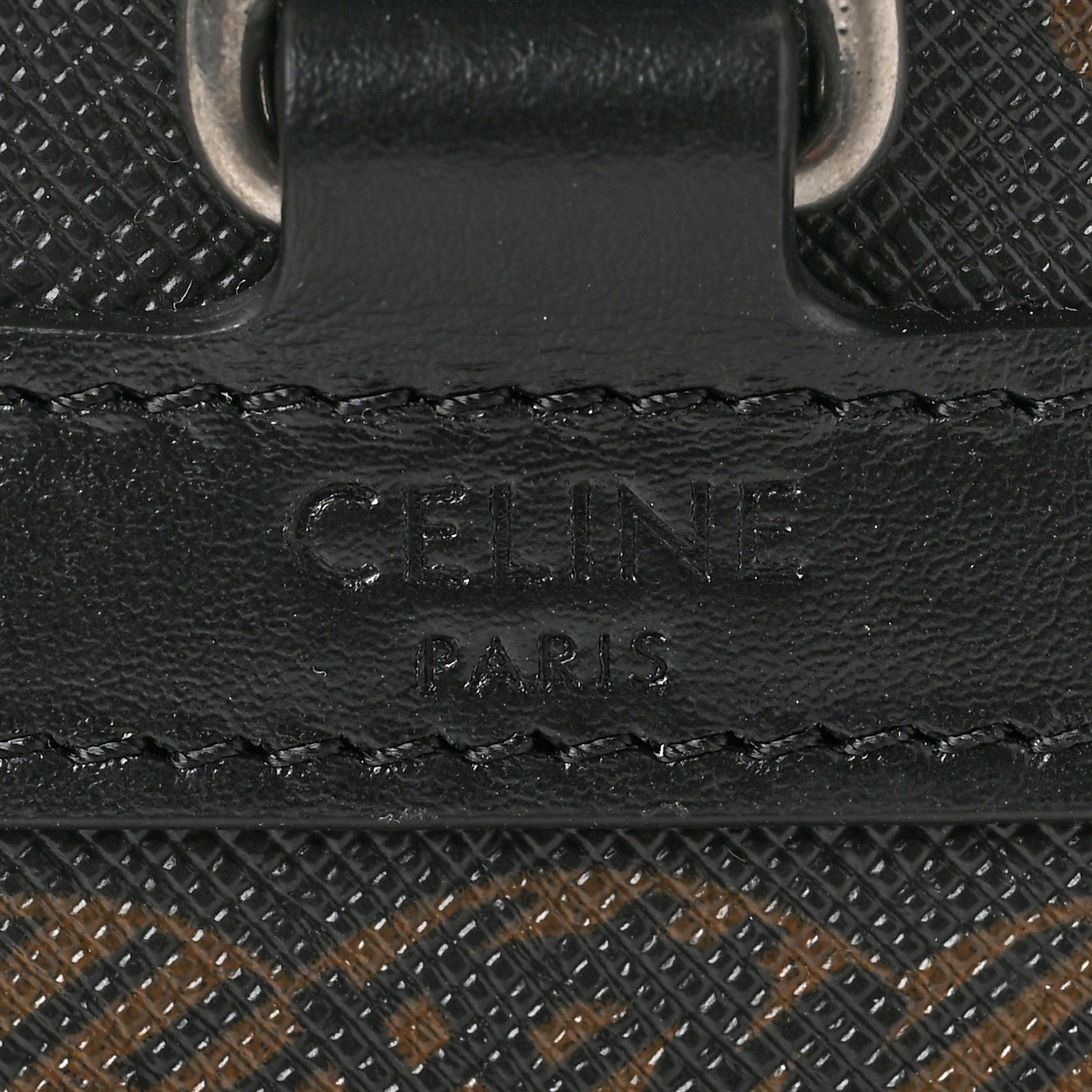 Celine Triomphe Canvas XL Cylinder Bag Black 5 of 5