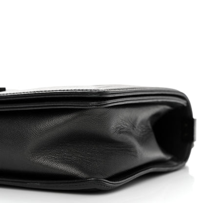 Chanel Caviar Quilted New Medium Boy Flap So Black 10 of 12