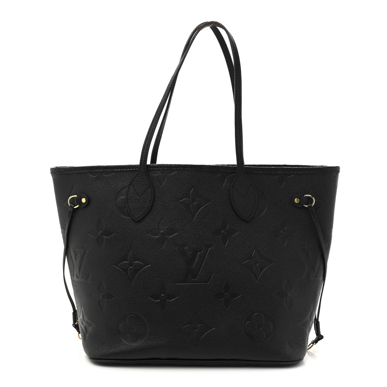 Louis Vuitton Empreinte Monogram Giant Neverfull MM Black 1 of 12