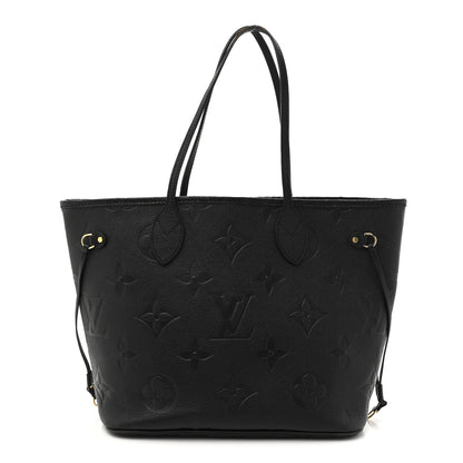 Louis Vuitton Empreinte Monogram Giant Neverfull MM Black 1 of 12
