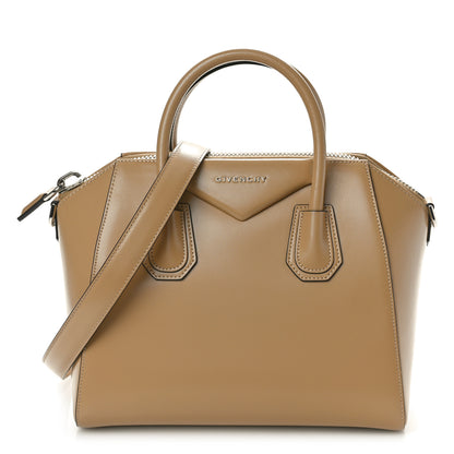 Givenchy Shiny Lord Calfskin Small Antigona Beige Cappuccino 1 of 10