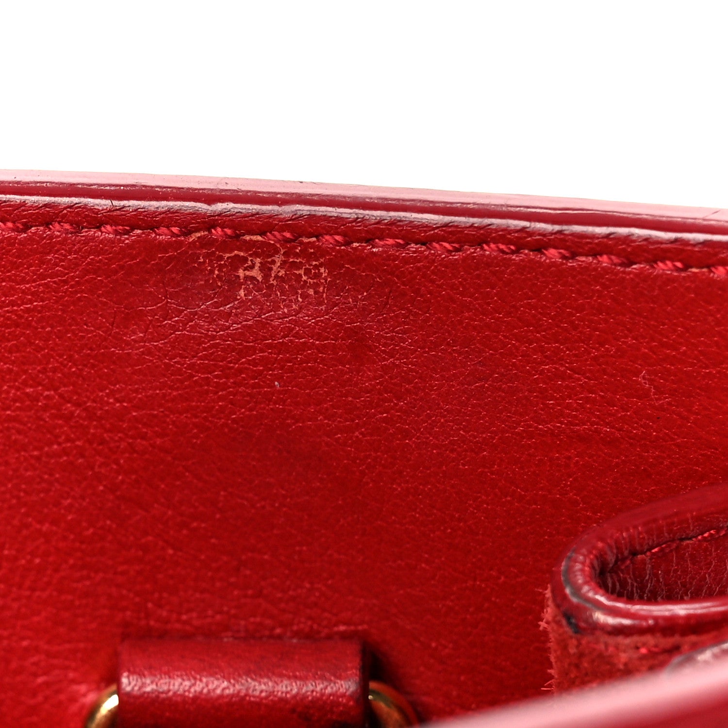 Saint Laurent Calfskin Nano Sac De Jour Lipstick Red 11 of 11