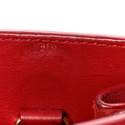 Saint Laurent Calfskin Nano Sac De Jour Lipstick Red 11 of 11