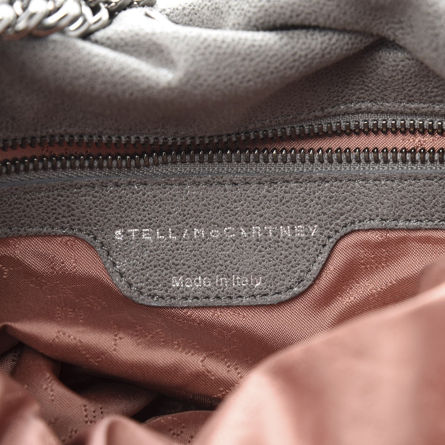 Stella McCartney Shaggy Deer Falabella Fold Over Tote Grey 5 of 11