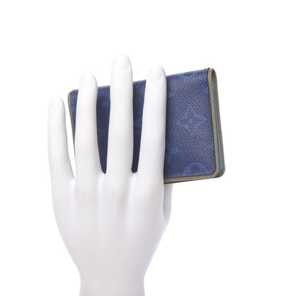 Louis Vuitton Monogram Pocket Organizer Pacific Blue 2 of 7