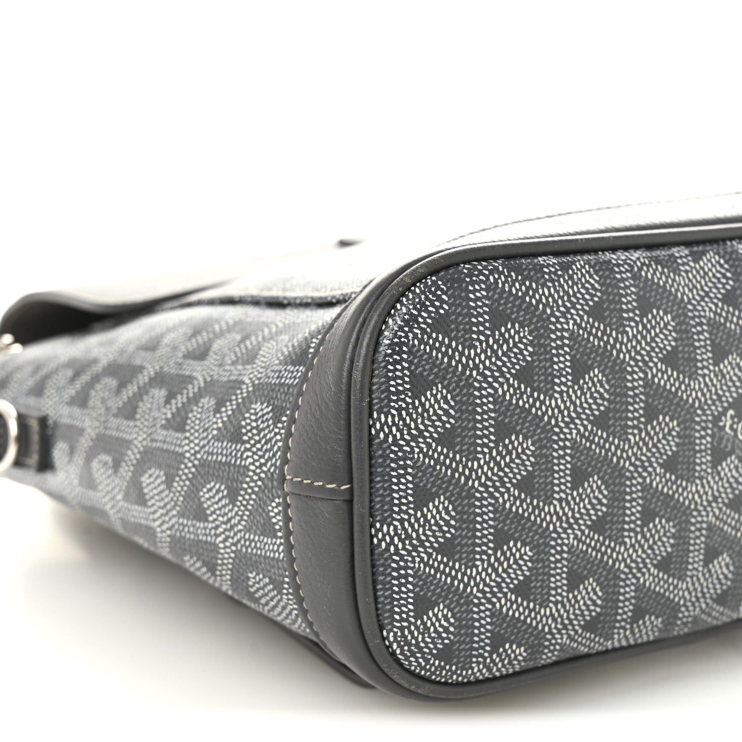 Goyard Goyardine Calfskin Mini Alpin Backpack Grey 9 of 14