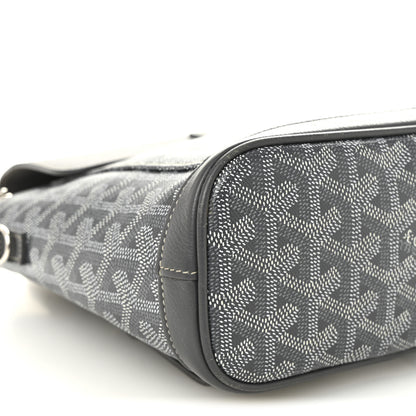 Goyard Goyardine Calfskin Mini Alpin Backpack Grey 9 of 14