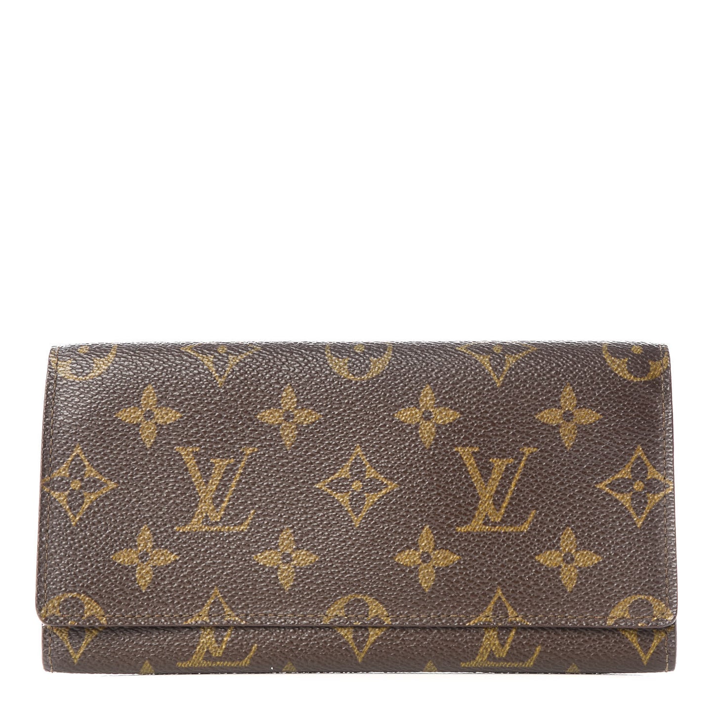Monogram Checkbook Holder Wallet Cover