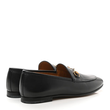 Gucci Calfskin Womens Jordaan Loafers 37 Black 4 of 9