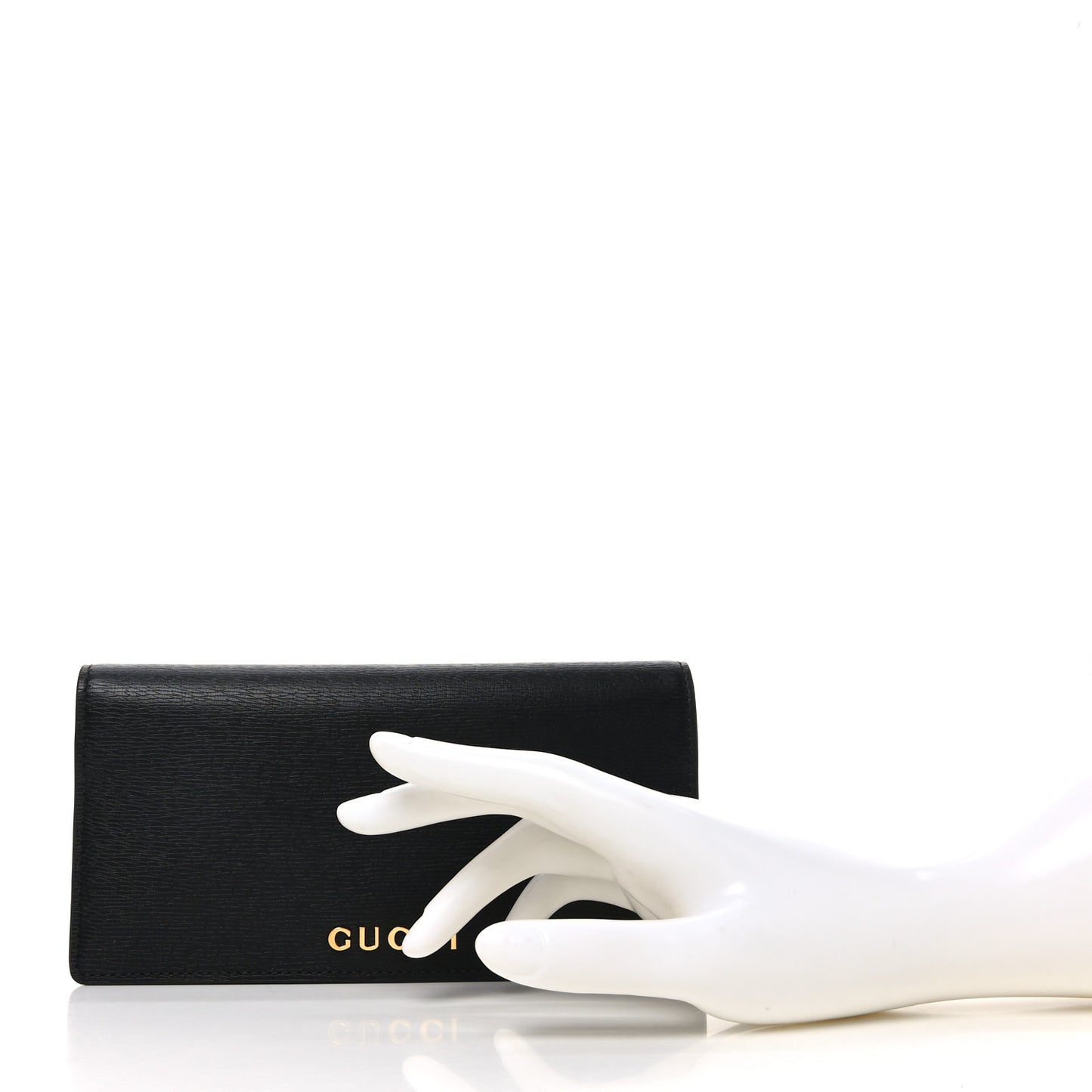 New Shanghai Calfskin Continental Wallet Black