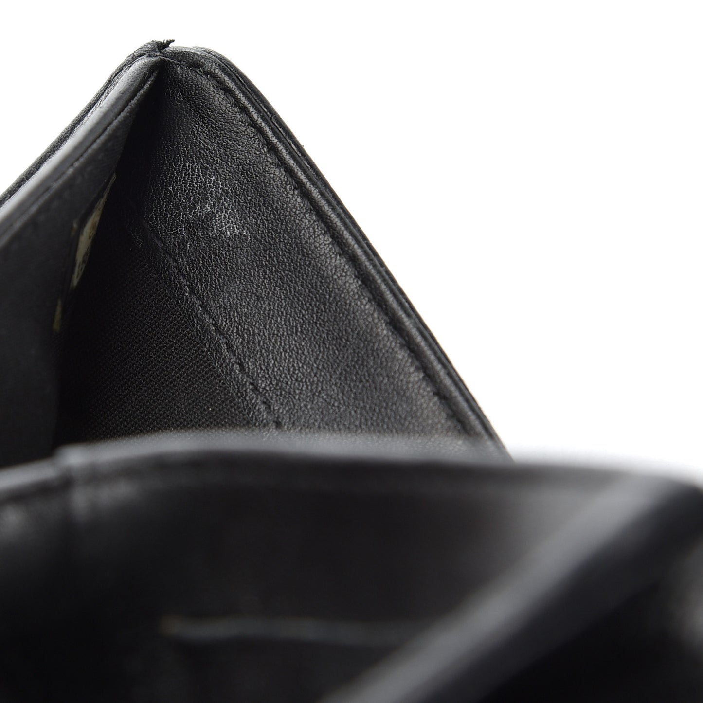 Caviar Timeless CC French Wallet Black