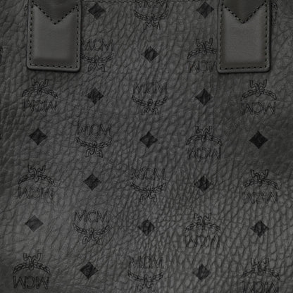 MCM Visetos Large Munchen Tote Grey 8 of 10