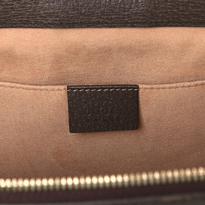 Gucci GG Supreme Monogram Small Ophidia Tote Bag Brown 6 of 13