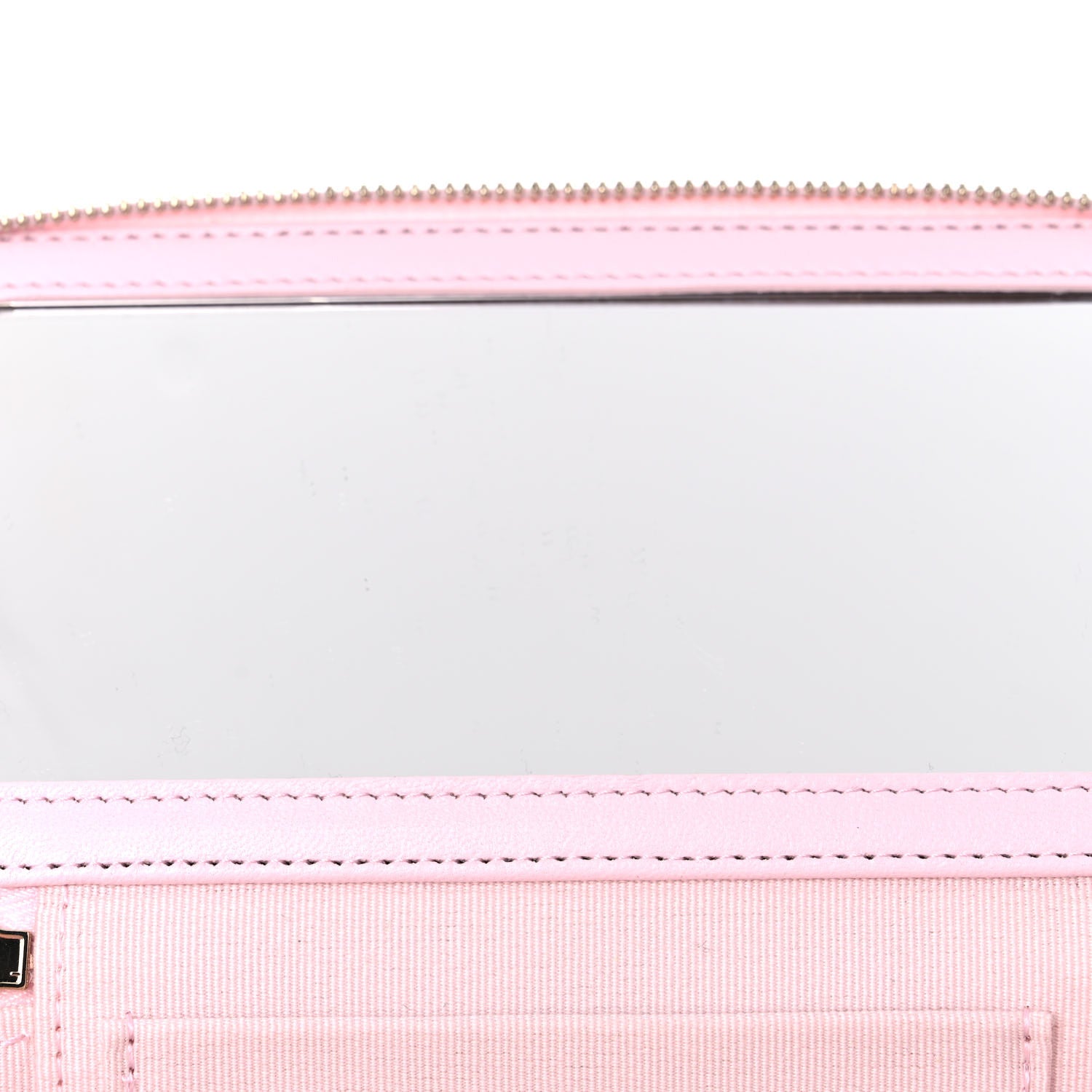 Chanel Lambskin Quilted Small Top Handle Vanity Case With Chain Light Pink 10 of 10