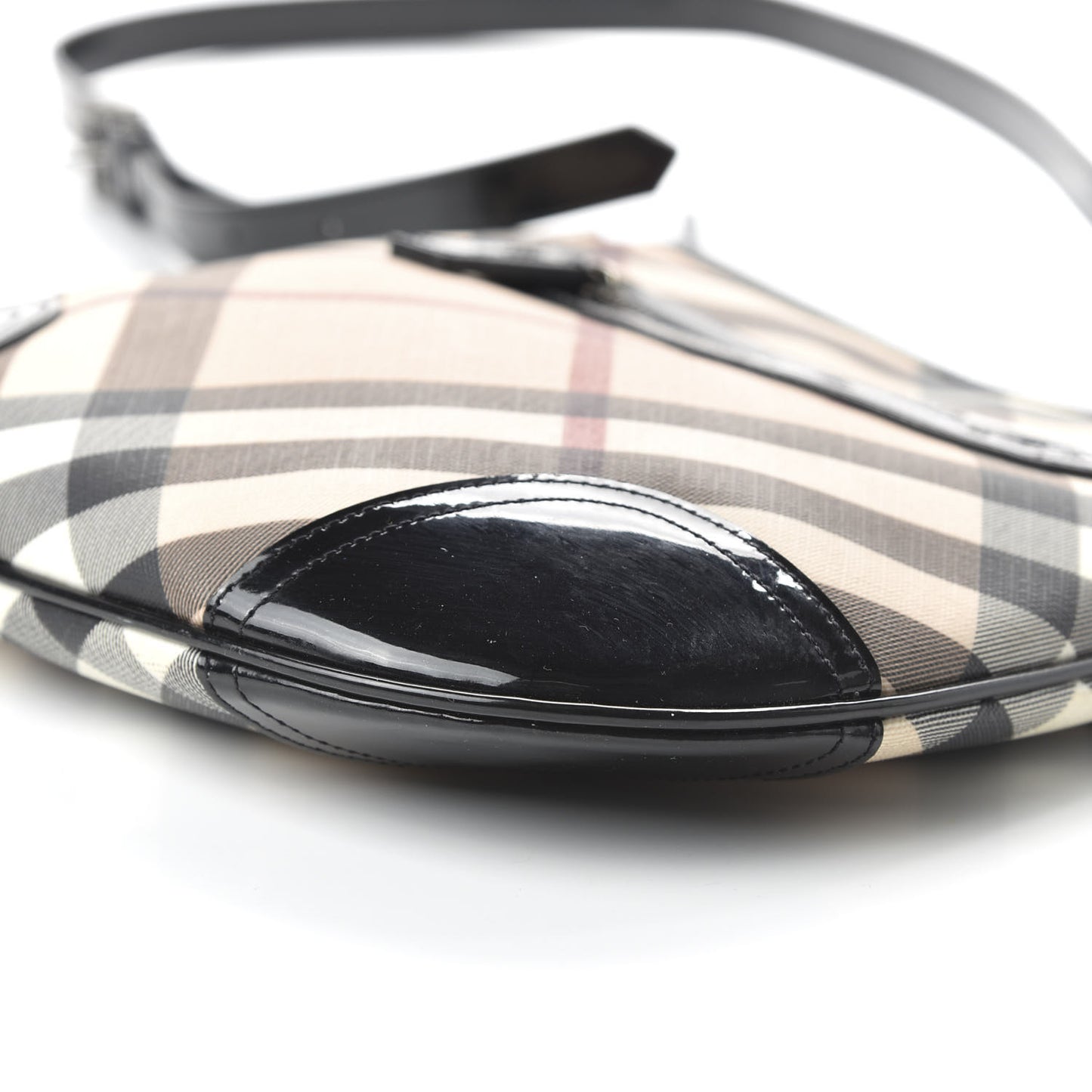 Supernova Check Small Dryden Crossbody Bag Black