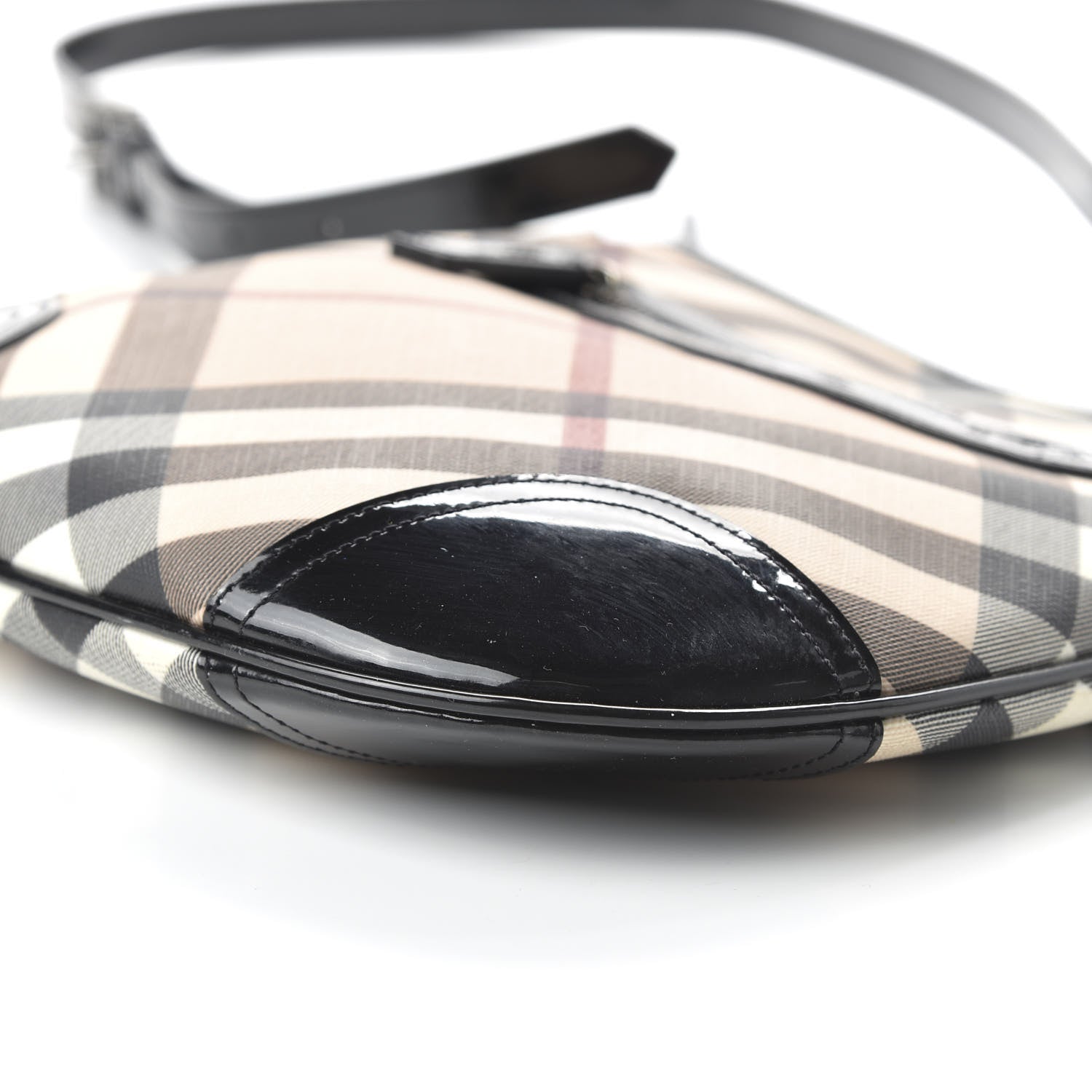 Burberry Supernova Check Small Dryden Crossbody Bag Black 7 of 9