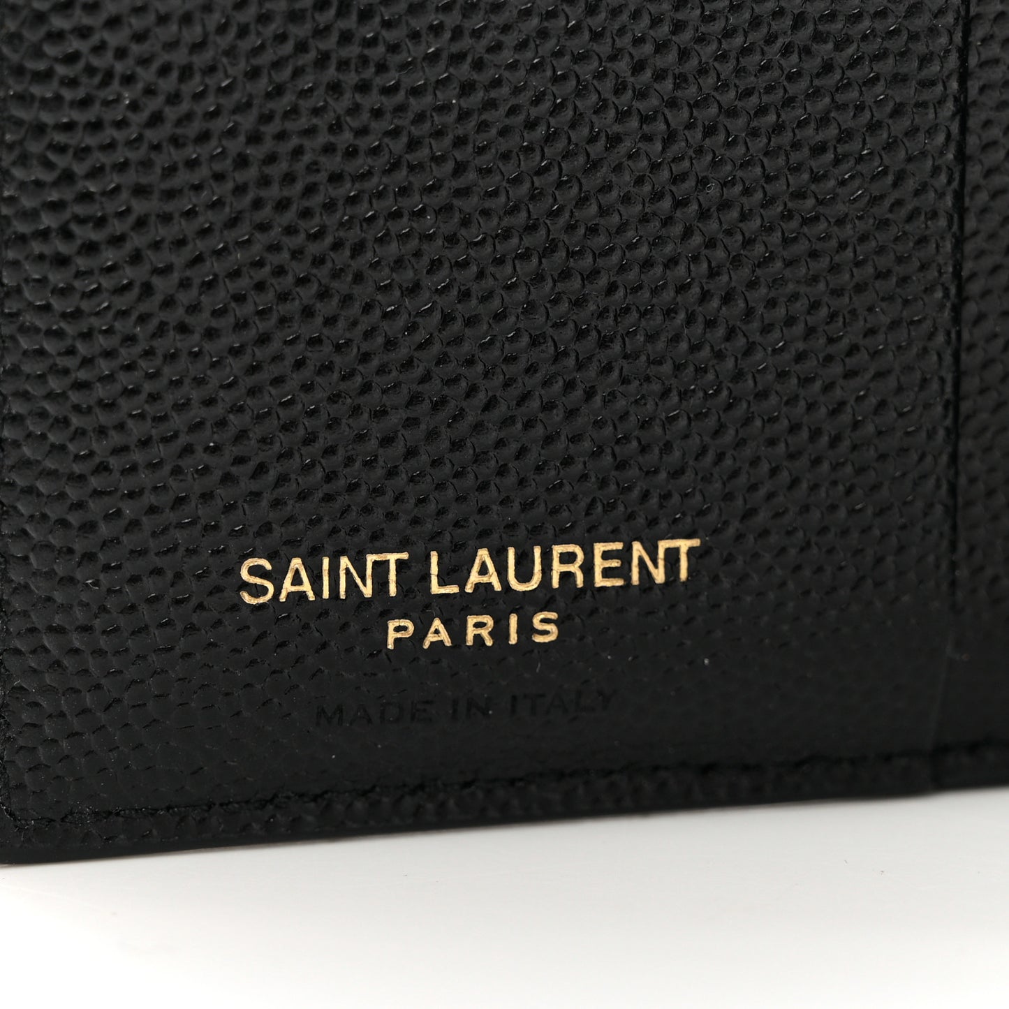 Grain De Poudre Matelasse Chevron Monogram Zipped Card Case Black
