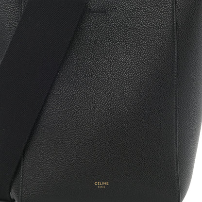 Celine Soft Grained Calfskin Small Sangle Bucket Bag Black 8 of 11