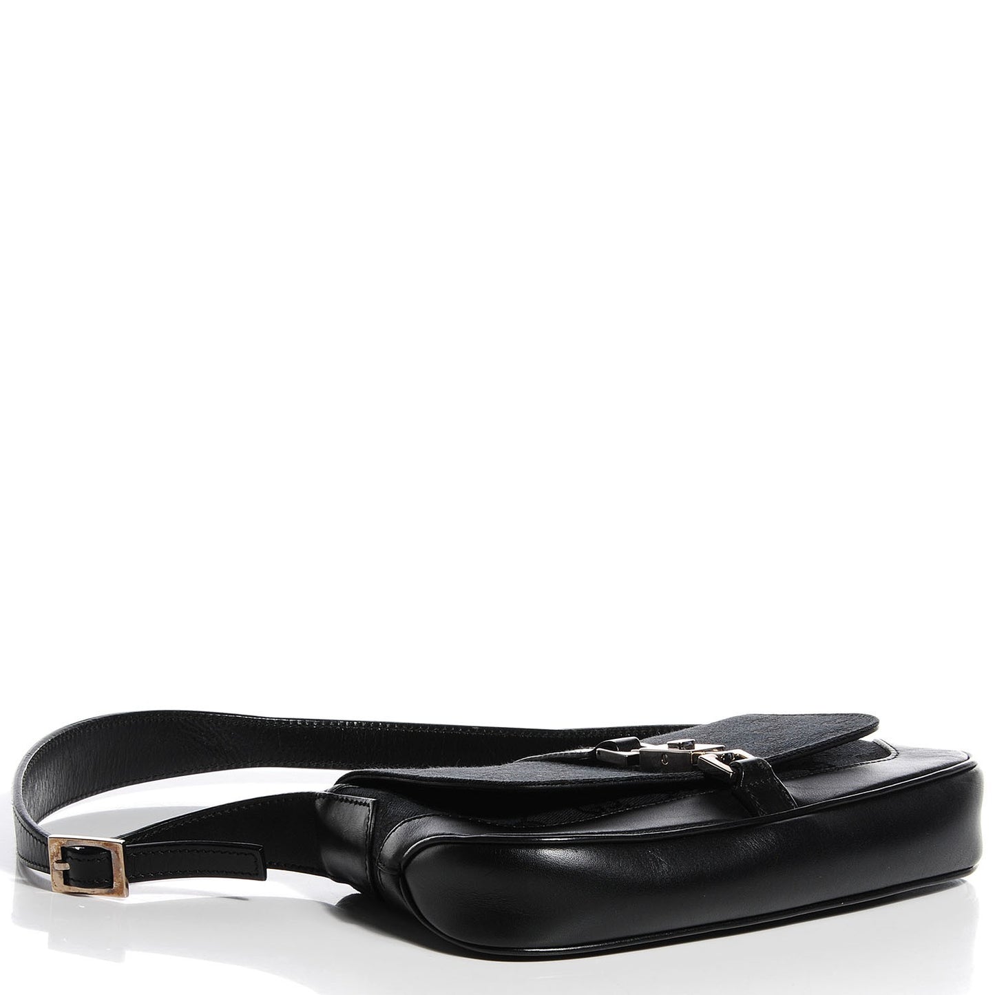Monogram Mini Jackie O Hobo Black