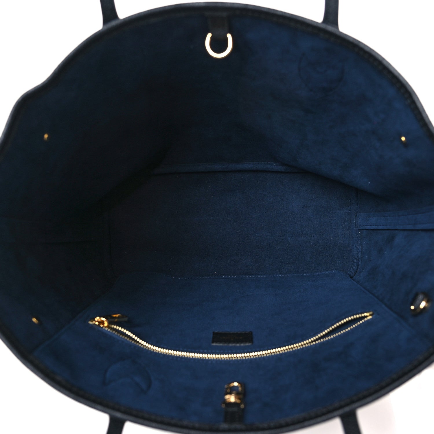 Louis Vuitton Empreinte Monogram Giant Neverfull MM Black 5 of 8