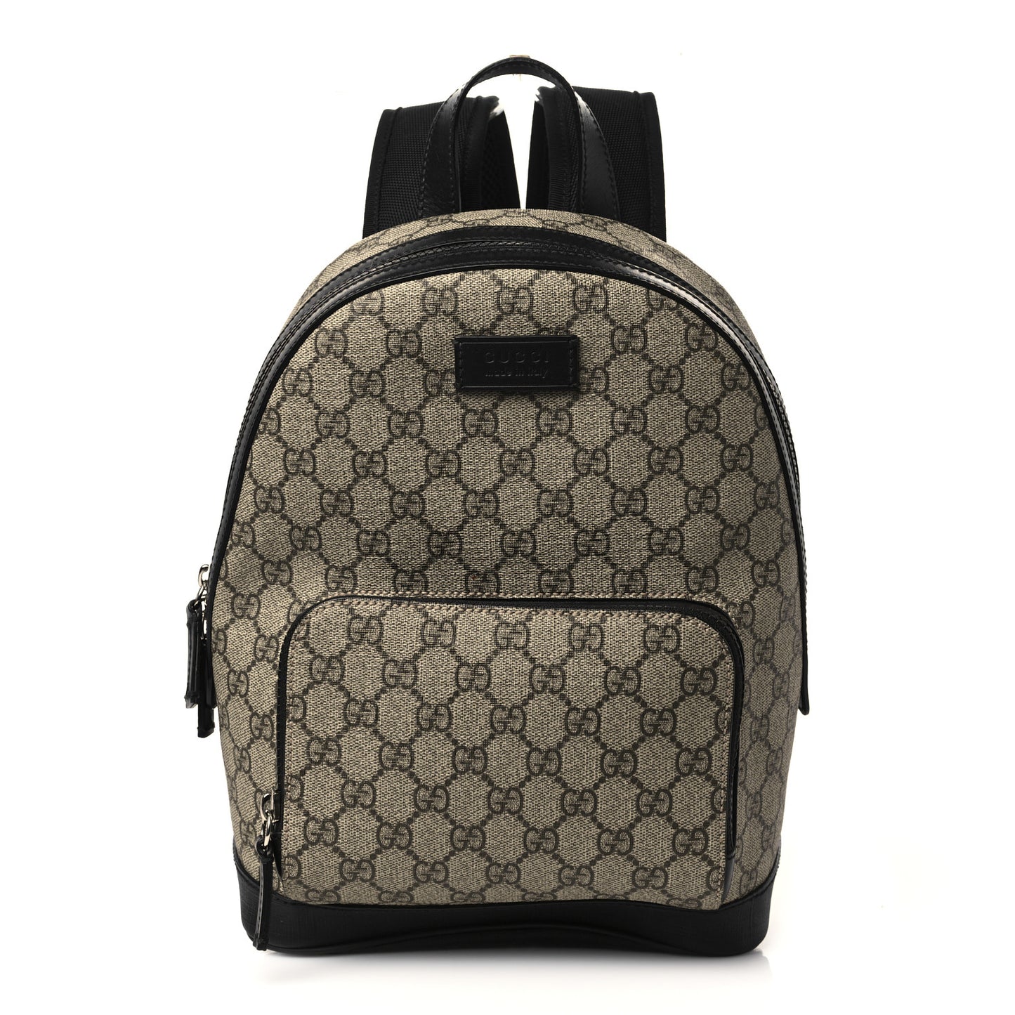 GG Supreme Monogram Small Eden Day Backpack Black
