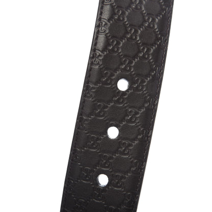 Gucci Microguccissima Belt 100 40 Dark Brown 4 of 5