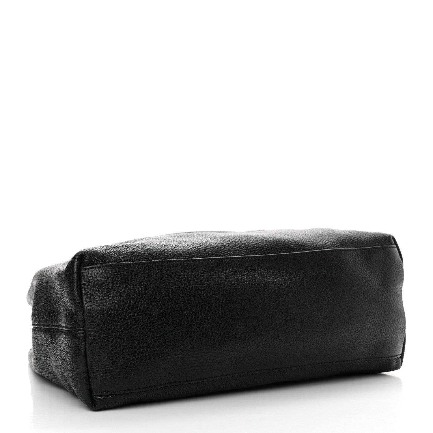 Gucci Pebbled Calfskin Medium Soho Chain Shoulder Bag Black 4 of 14