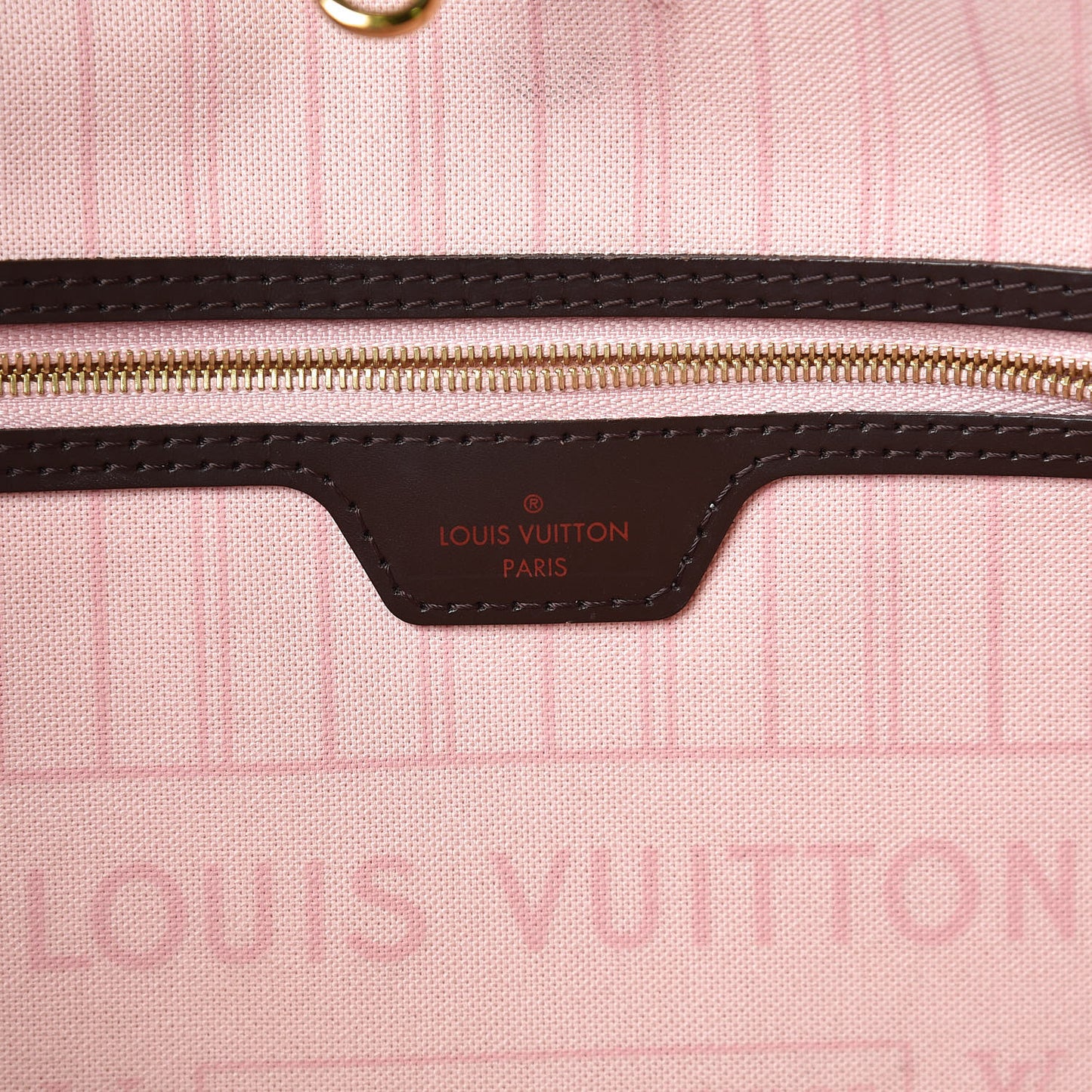 Damier Ebene Neo Neverfull MM Rose Ballerine