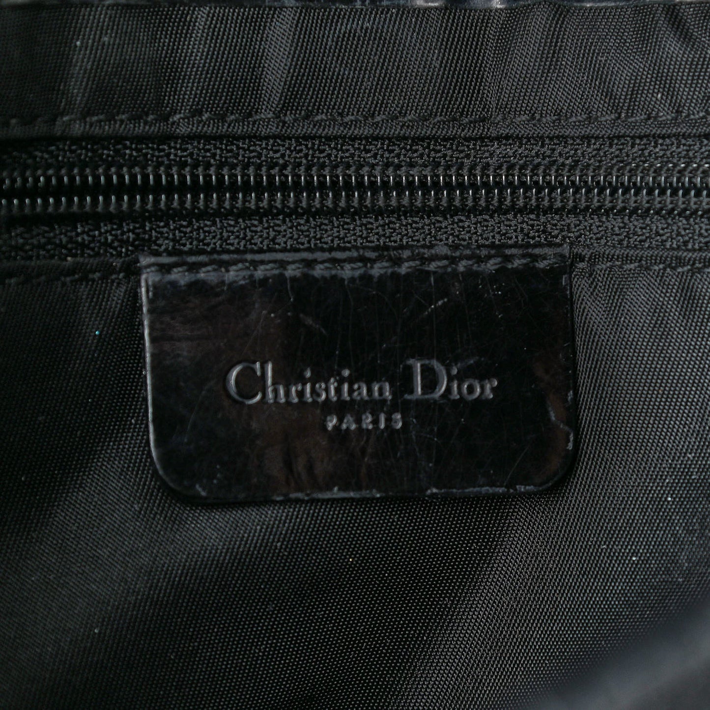 Nylon Saddle Bag Black