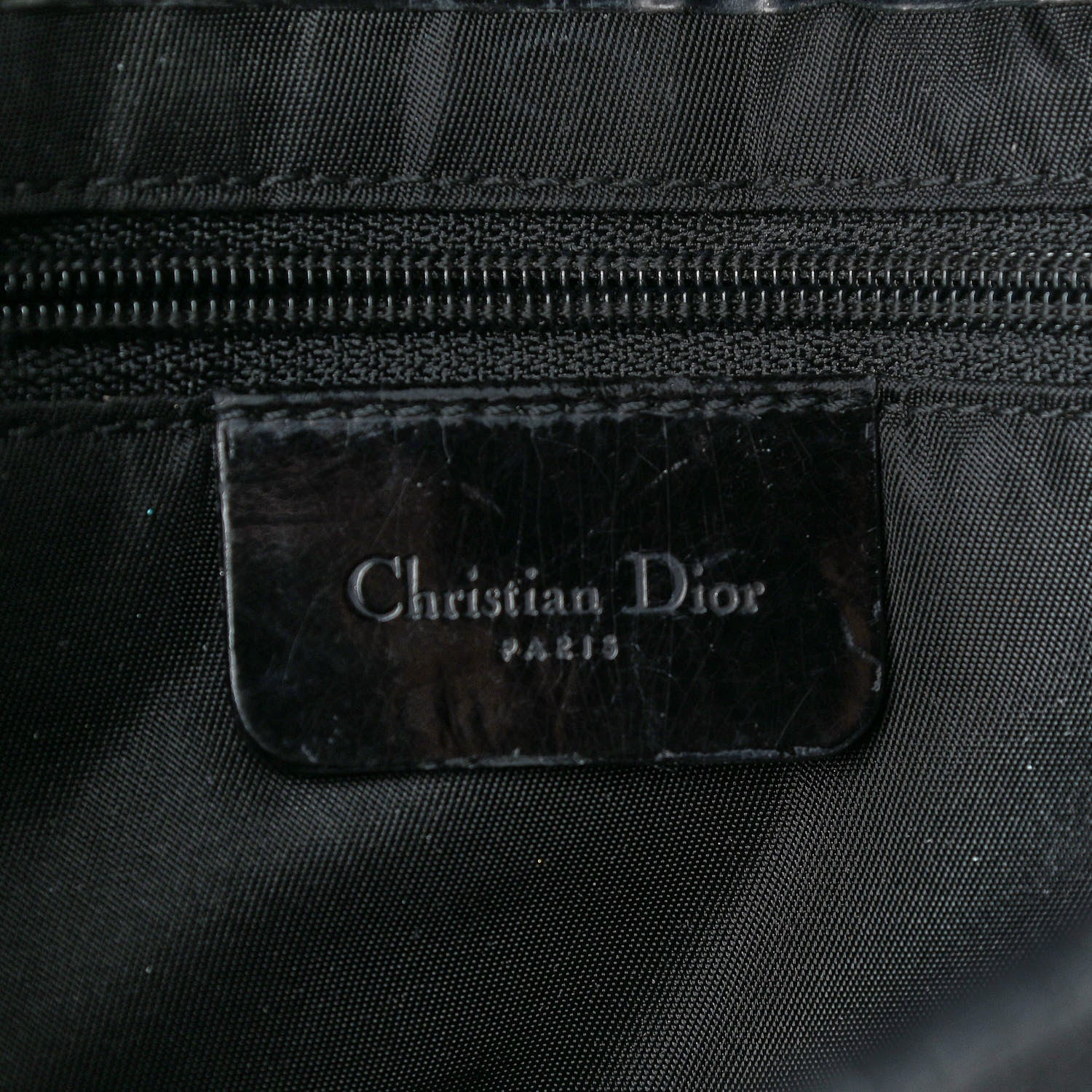 Christian Dior Nylon Saddle Bag Black 5 of 9