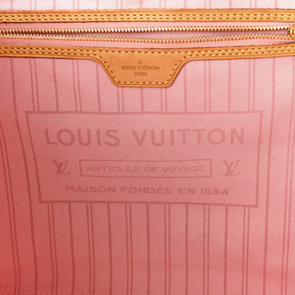 Louis Vuitton Damier Azur Tahitienne Neverfull MM 7 of 14