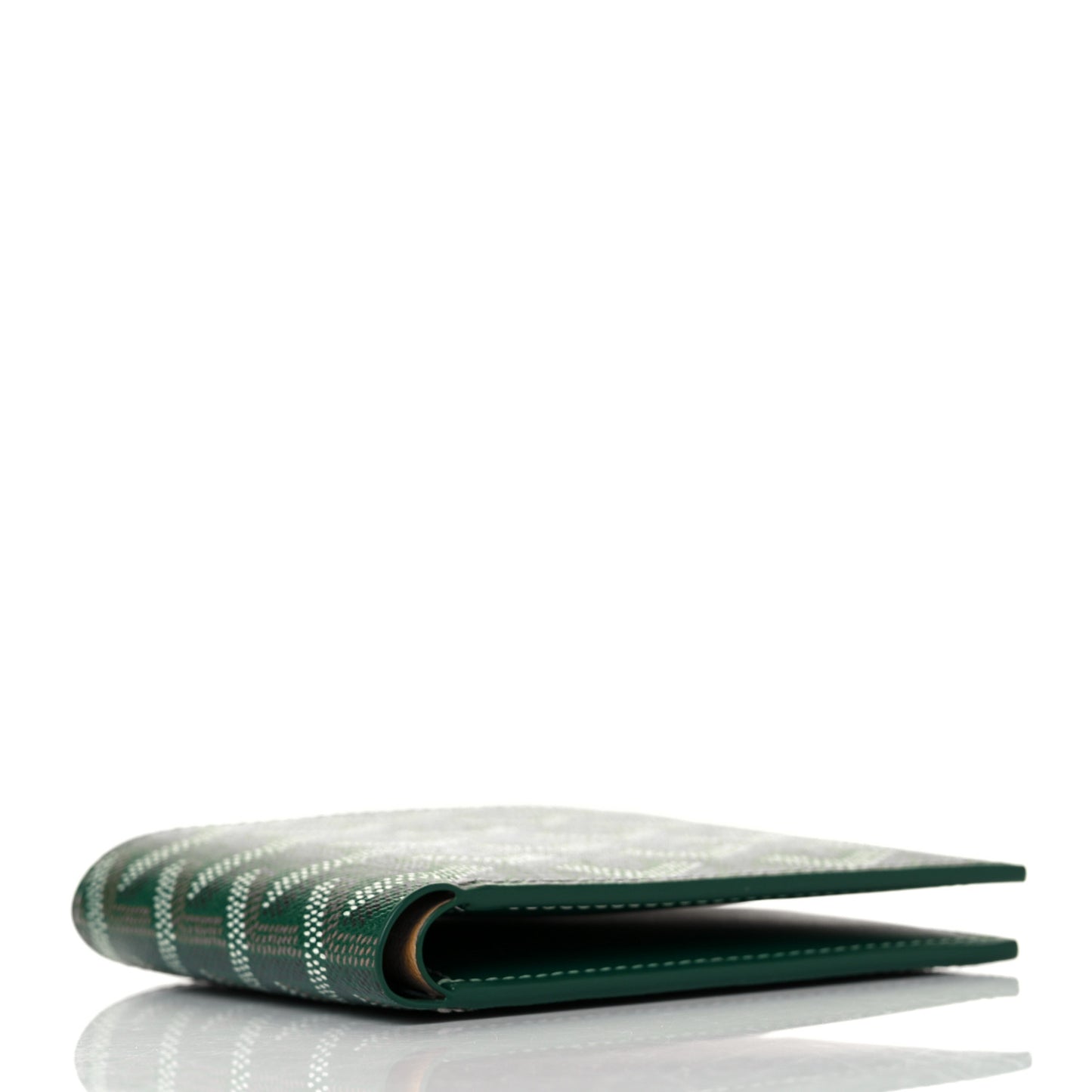 Goyardine Bifold Victoire Wallet Green