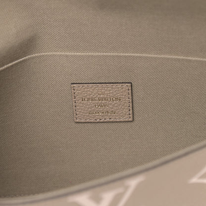 Louis Vuitton Empreinte Monogram Giant Felicie Pochette Tourterelle Creme 8 of 13