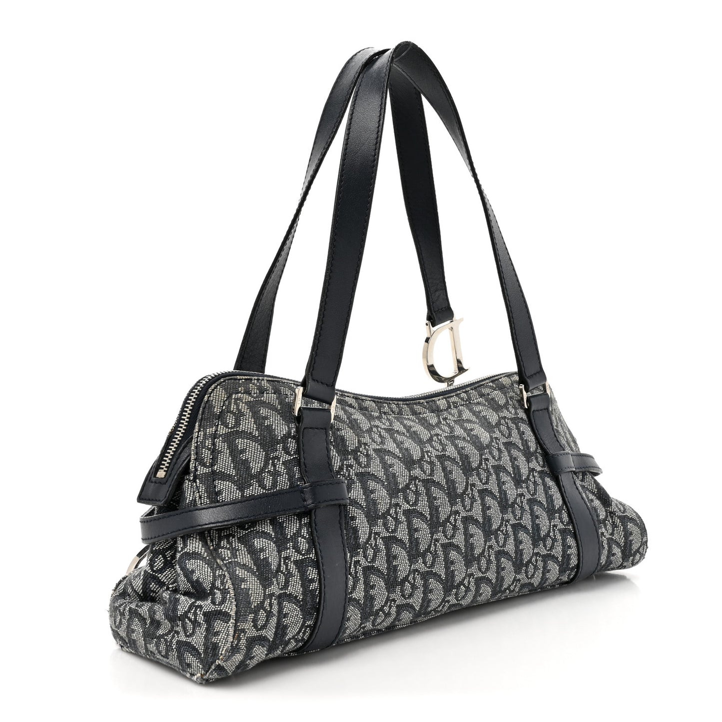 Monogram Charms Shoulder Bag Blue