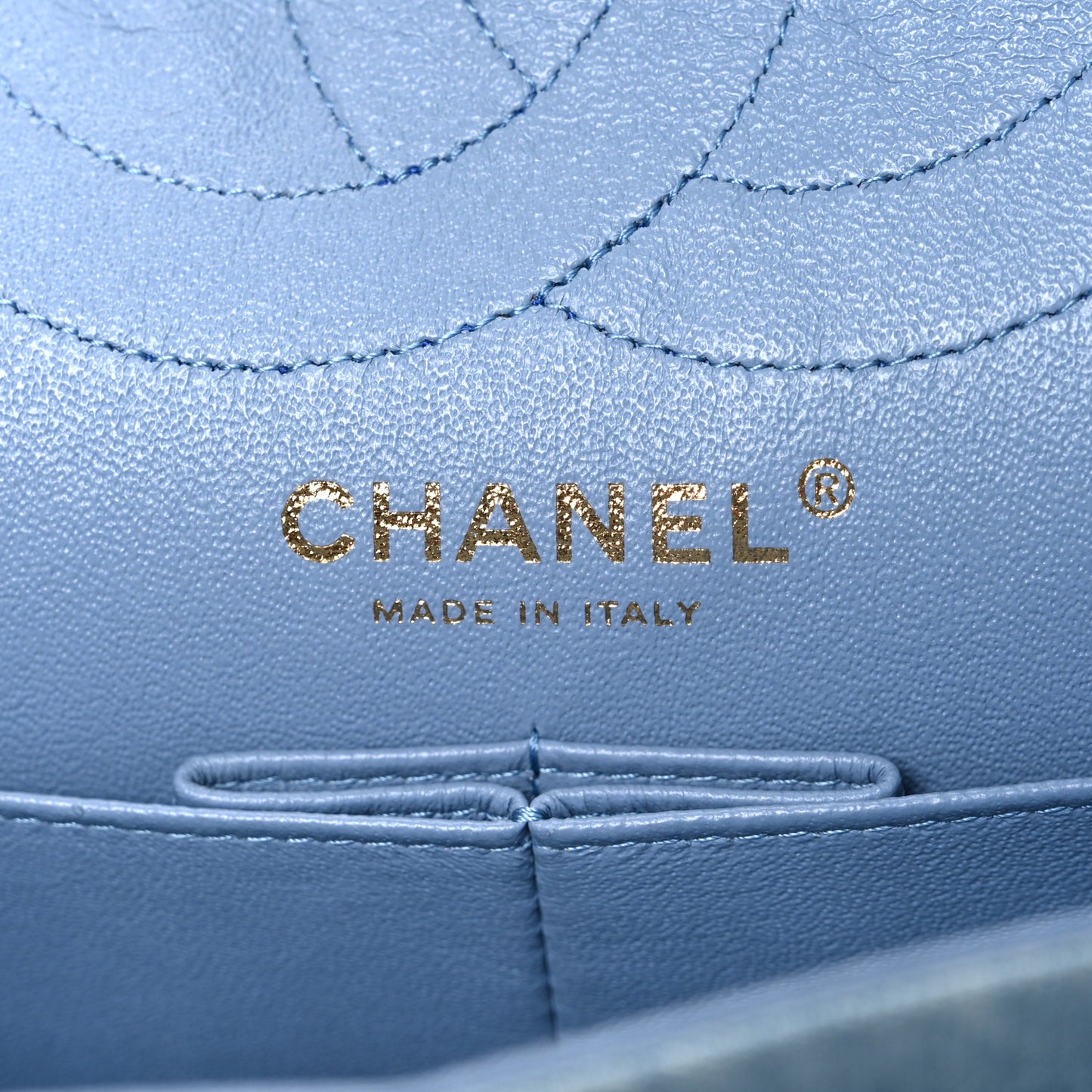 Denim Quilted 2.55 Reissue 226 Flap Light Blue