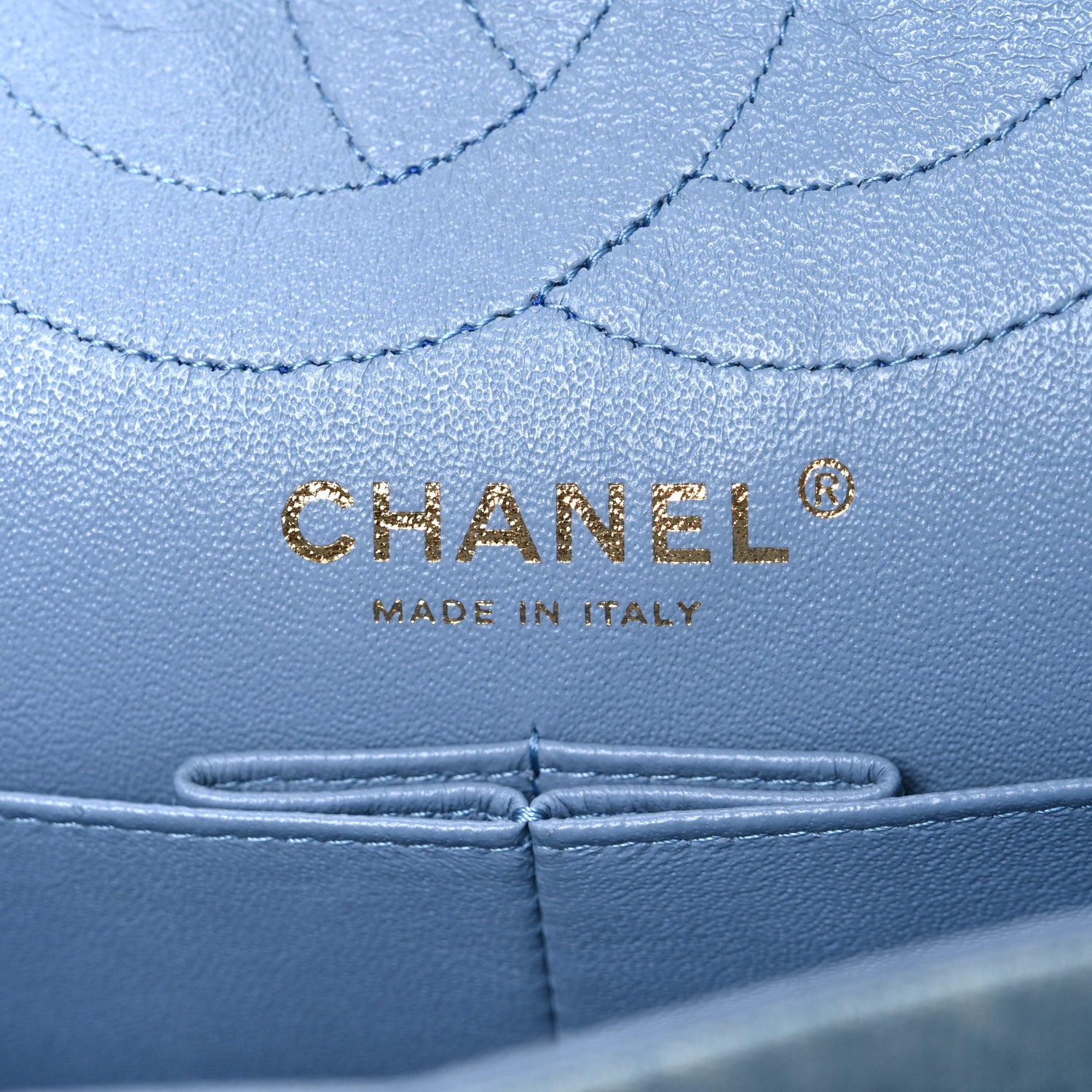 Chanel Denim Quilted 2.55 Reissue 226 Flap Light Blue 6 of 10